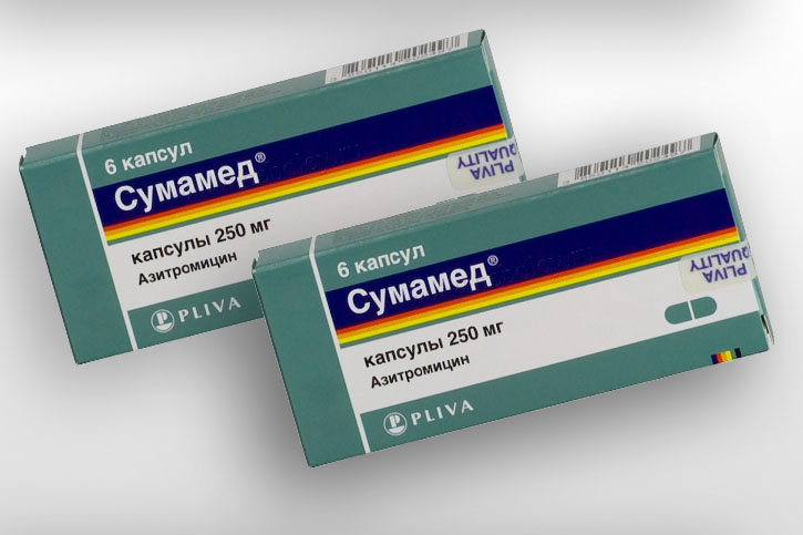 Сумамед для лечения тонзиллита Сумамед для лечения тонзиллита